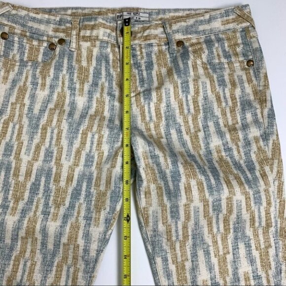 Free People Ikat Cropped skinny jeans Size 29 - Picture 6 of 9